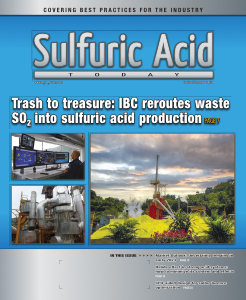 Sulfuric Acid Today 2023 Spring Summer Issue