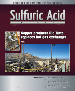 Sulfuric Acid Today Fall Winter 2025 Issue